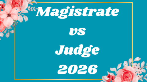 Magistrate vs Judge
