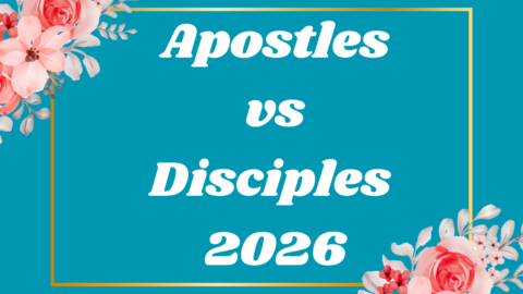 Apostles vs Disciples
