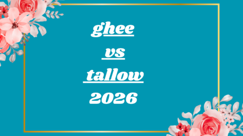 ghee vs tallow