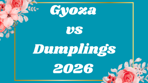 Gyoza vs Dumplings