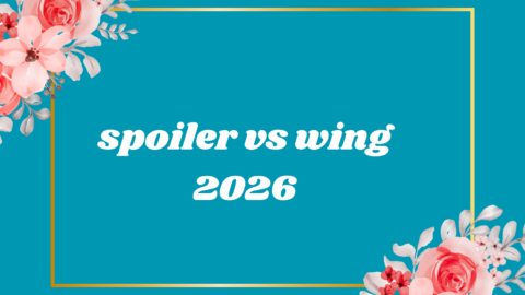 spoiler vs wing