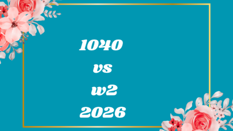 1040 vs w2
