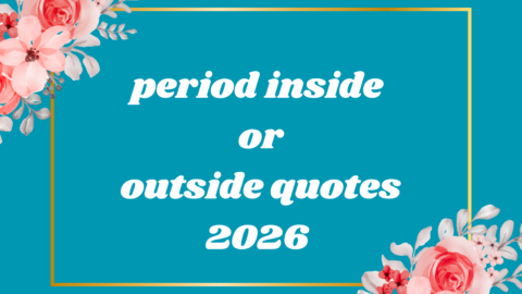 period inside or outside quotes