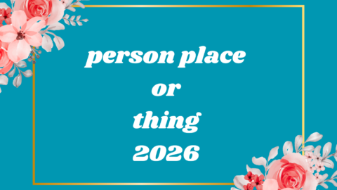 person person place or thingplace or thing