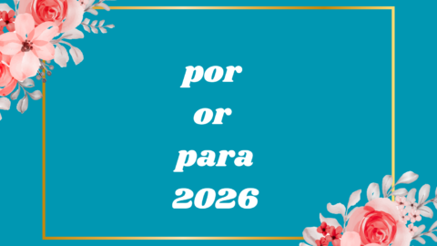 por or para