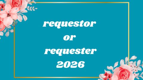 requestor or requester