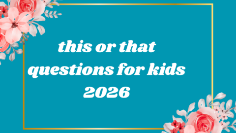 this or that questions for kids